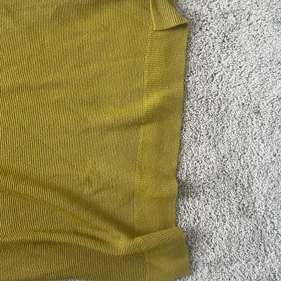 Boden Chartreuse turtle neck sweater size medium - Picture 5 of 7
